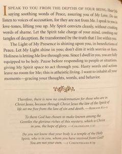 Excerpt from my devotional