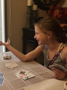 All smiles playing cards